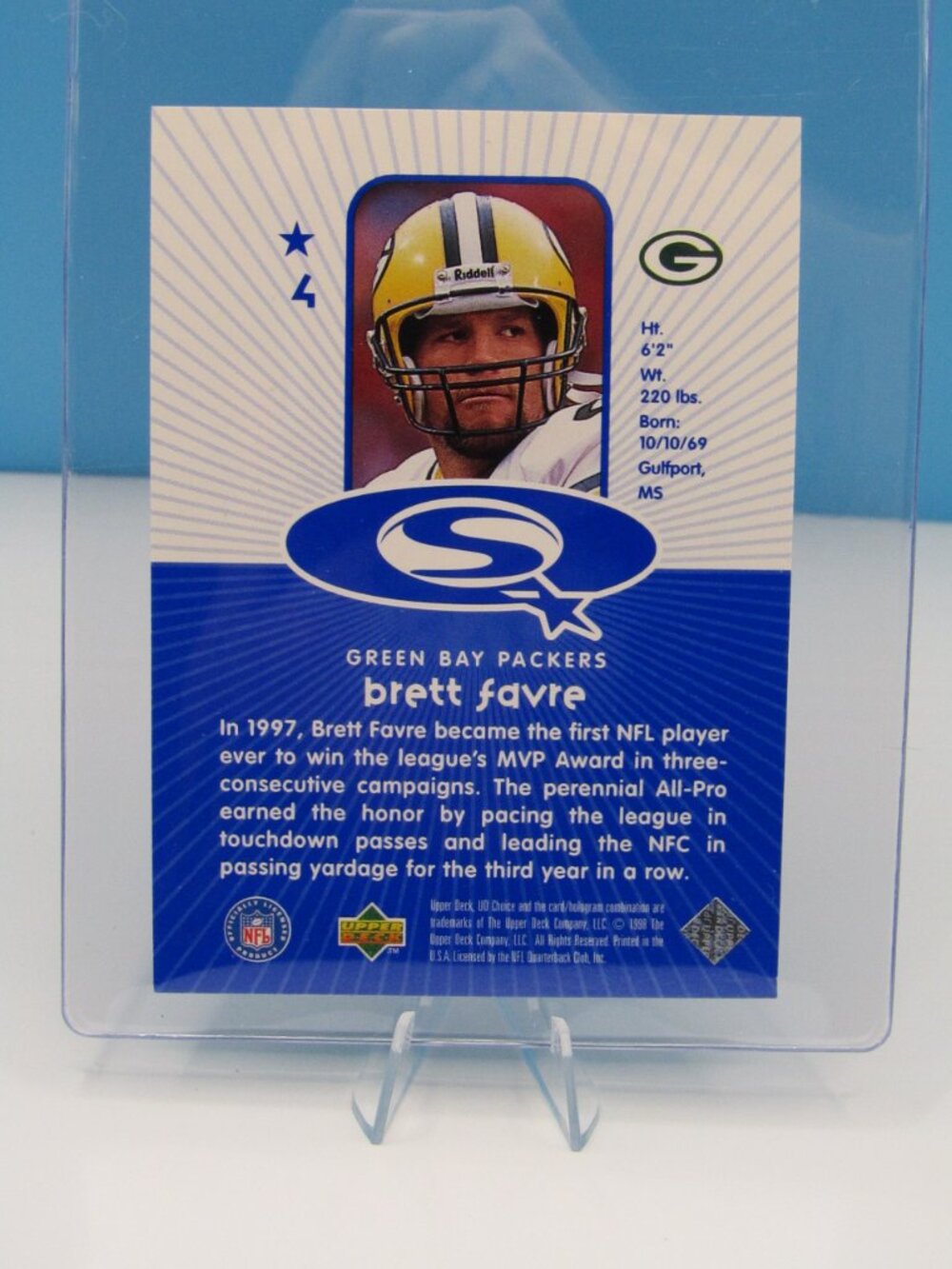 Brett Favre | Green Bay Packers | NFL | 8 Card Set - Picture 12 of 16